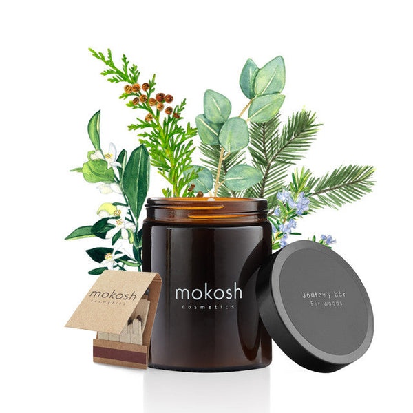 Plant soy candle Fir woods