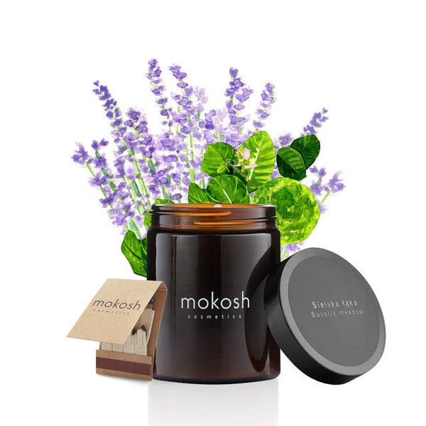 Plant soy candle Bucolic meadow