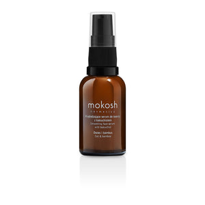 Smoothing face serum with bakuchiol